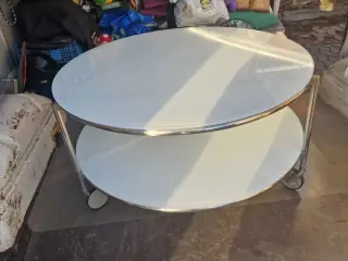 Sofabord med 2 acrylglasplader