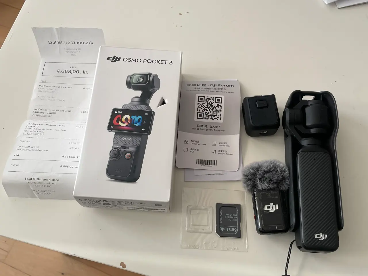 Billede 1 - DJI Osmo Pocket 3 – som ny 