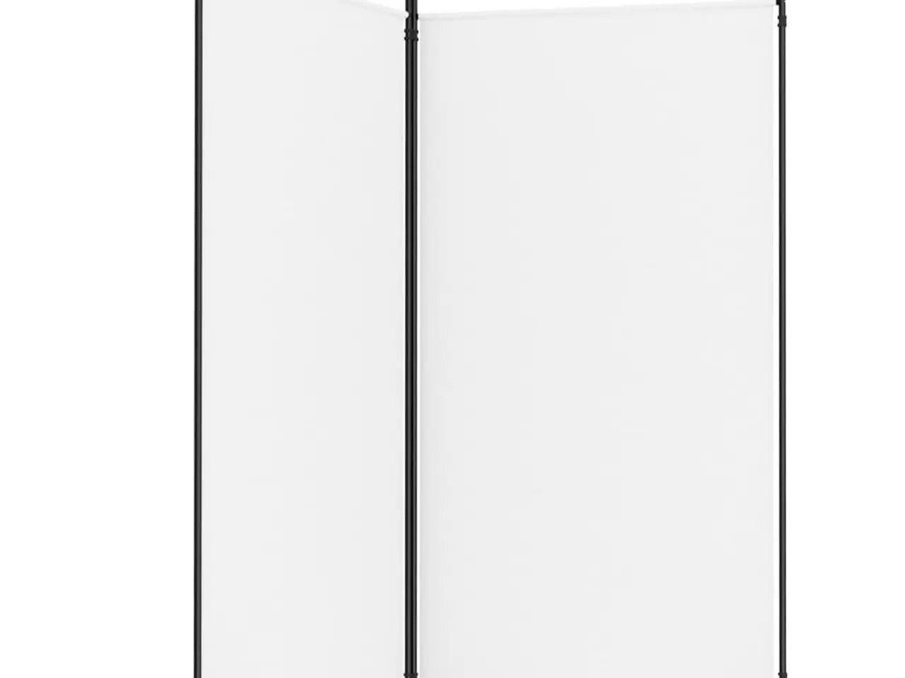 Billede 4 - Rumdeler med 2 paneler - hvid, 175 x 180 cm