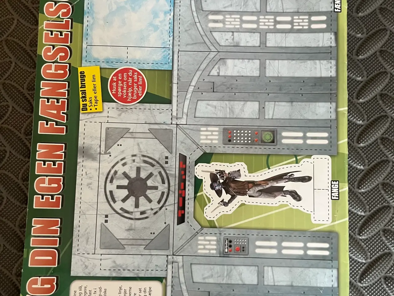 Billede 2 - Star Wars The Clone Wars blad med Yoda plakat