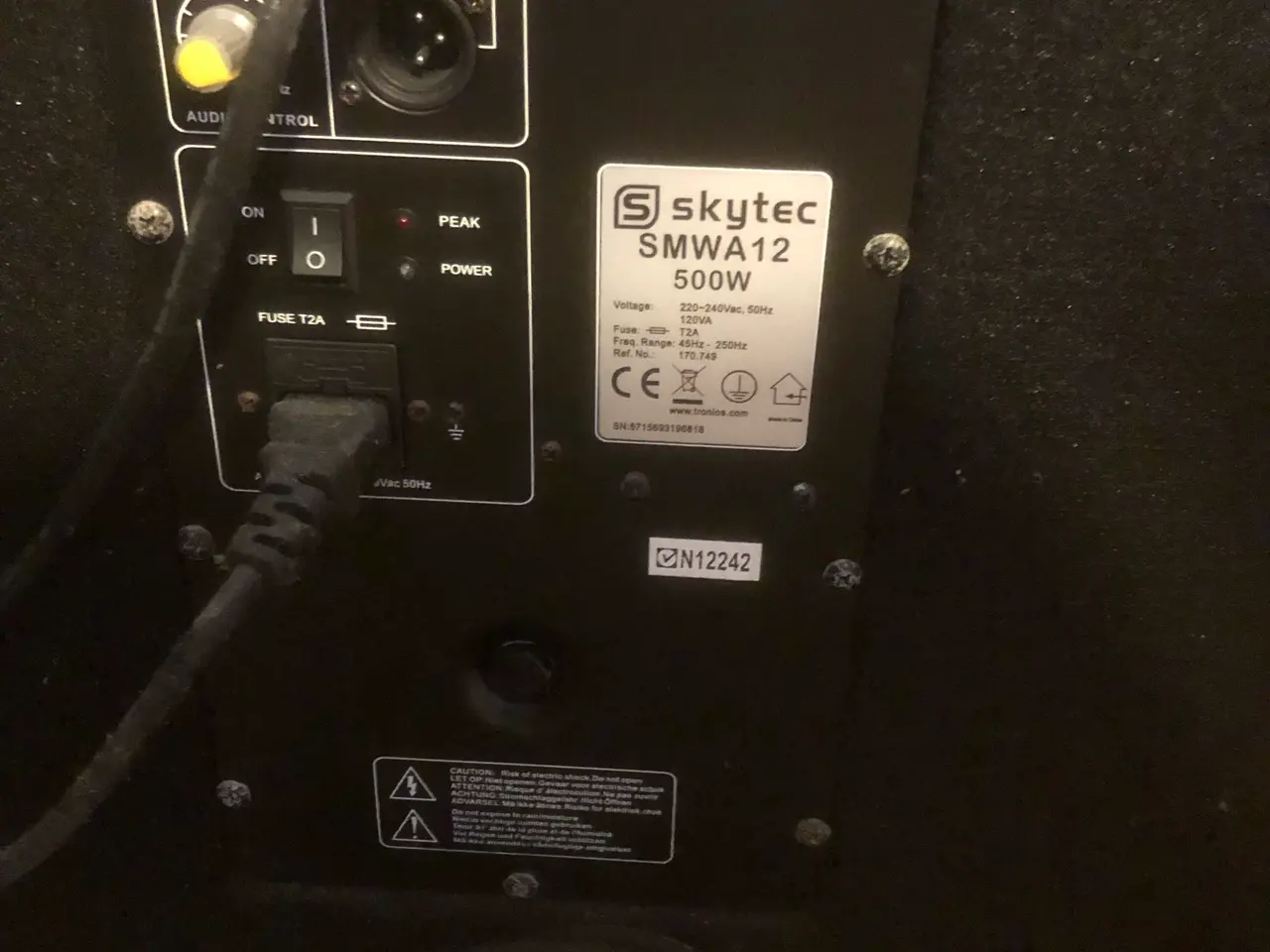 Billede 3 - Skytec - aktiv subwoofer