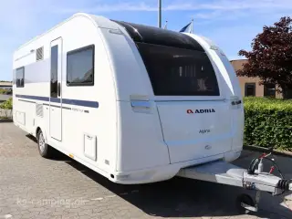 2019 - Adria Alpina 573 UP Velholdt Luksus Vogn med kæmpe rundsiddegruppe. ALDE centralvarme.