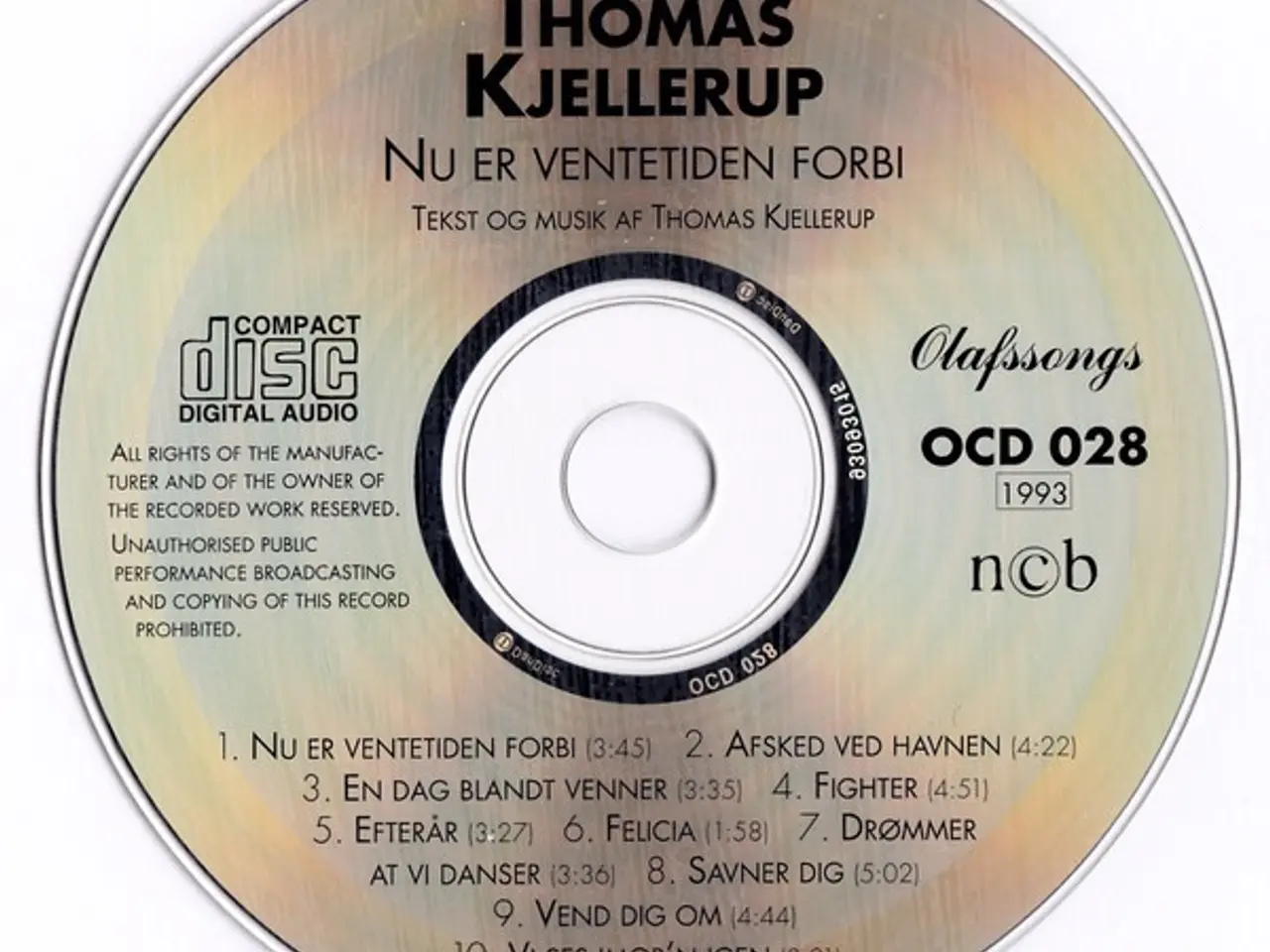 Billede 3 - Thomas Kjellerup – Nu Er Ventetiden Forbi – CD