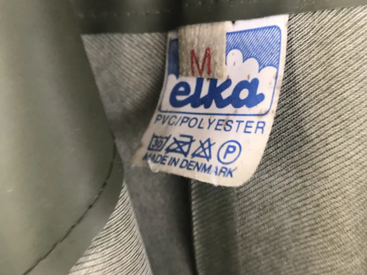 Billede 2 - Elka regnbukser med seler M grøn