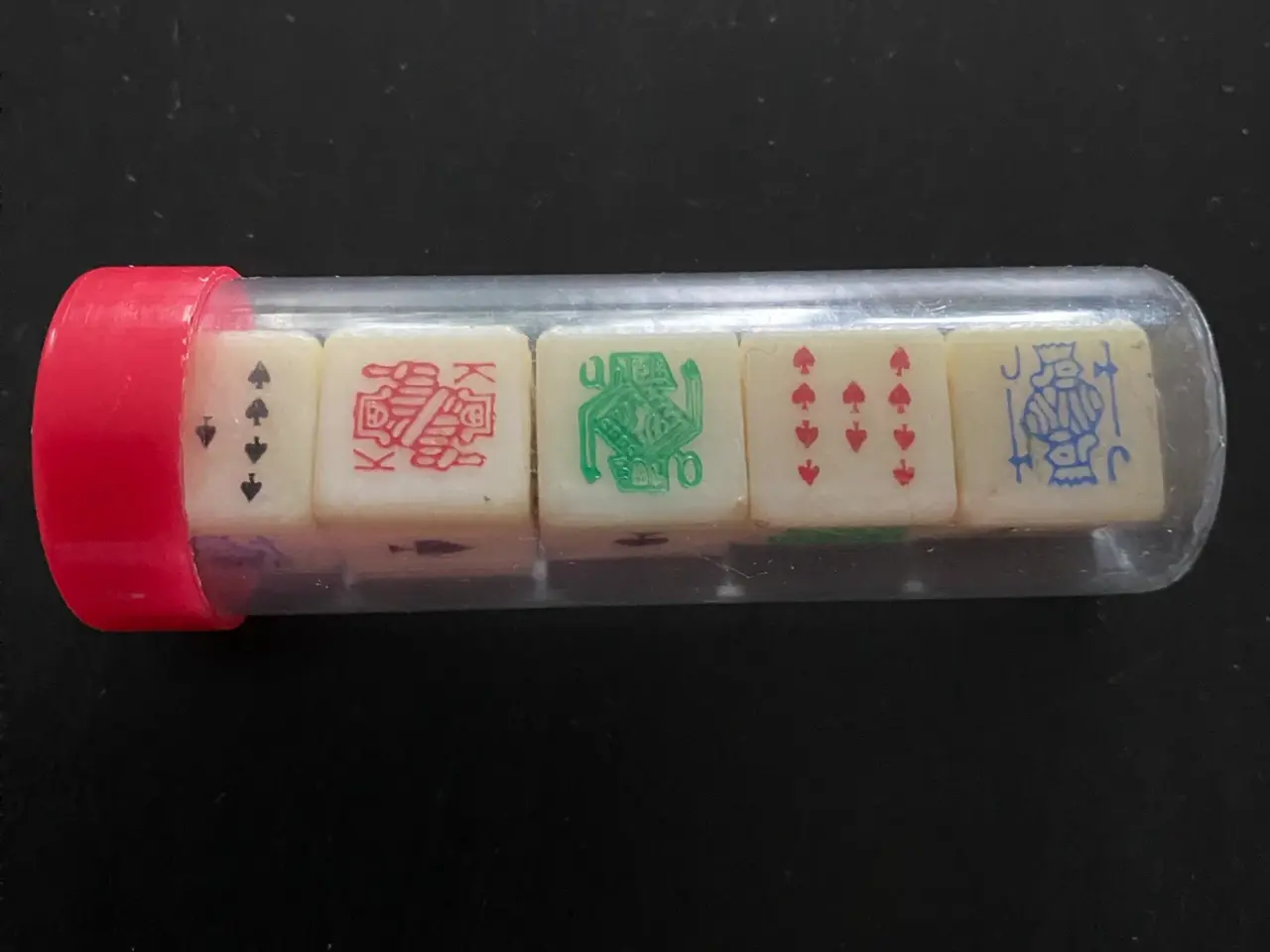 Billede 1 - Et klassisk poker-terningspil
