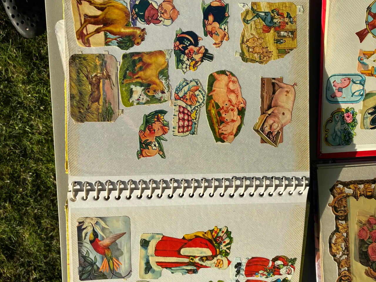 Billede 5 - Gamle glansbilleder i tre albums
