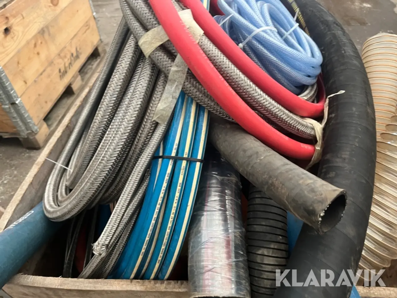 Billede 8 - Slanger Luft/Hydraulik 1 palle