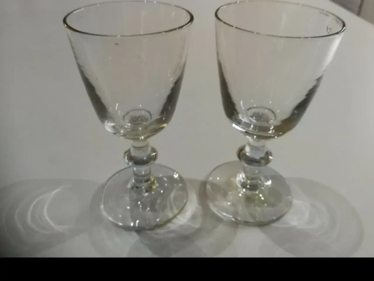 Billede 2 - 3 Antikke Portvinsglas Holmegaard