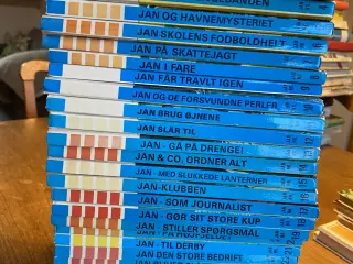 JAN-bøger SÆLGES SAMLET