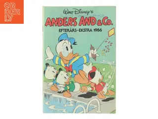 Anders And & Co. Efterårs-Ekstra 1986 af Walt Disney (Bog)