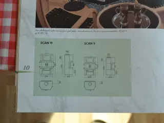 Brændeovns Pejs SCAN 9 med fedtsten