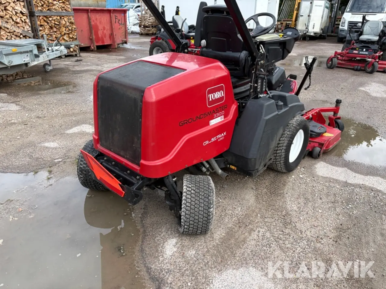 Billede 7 - Græsslåmaskine Toro Groundmaster 3300 crosstrax AVD
