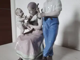 Porcelænsfigur Gräfenthal familie