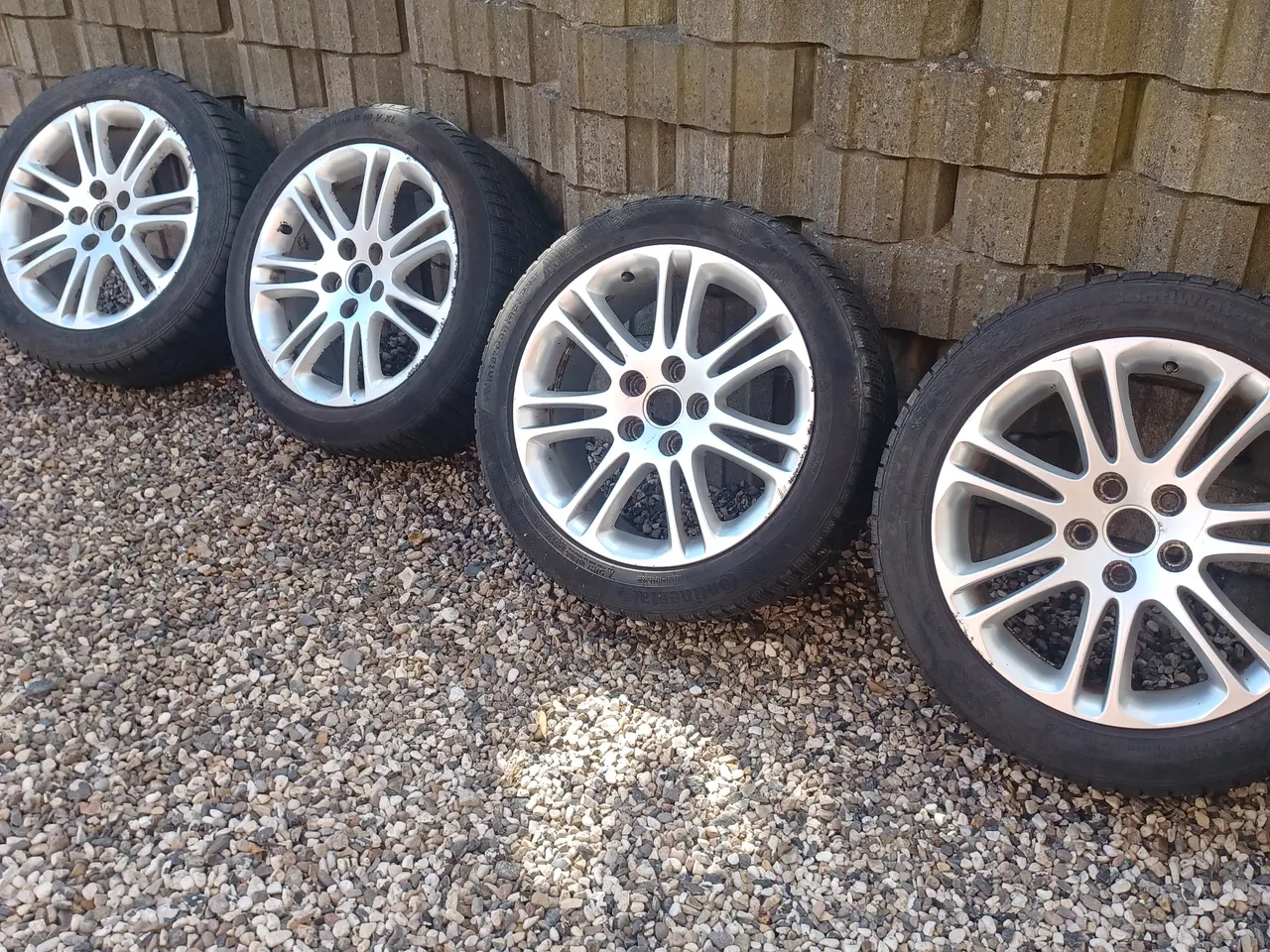 Billede 3 - VW 18" alufælge med vinterdæk.