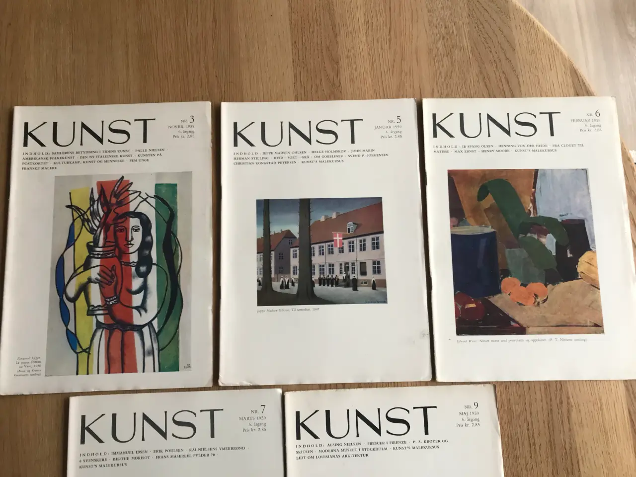 Billede 2 - KUNST - 6. årgang - 1958/59 - (5 numre)
