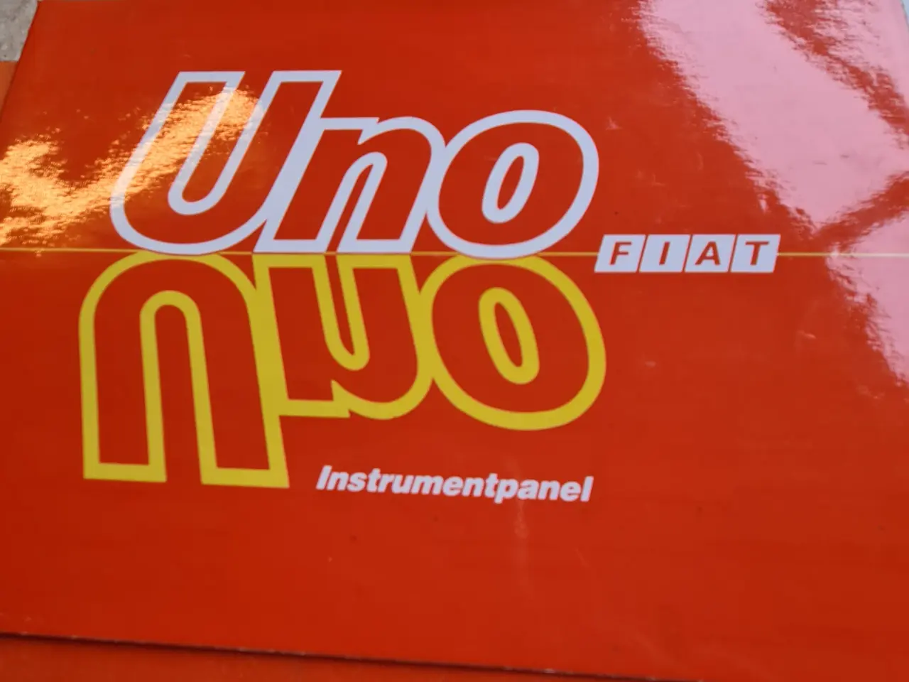 Billede 2 - Brugt  instruktions bog  Fiat  Uno