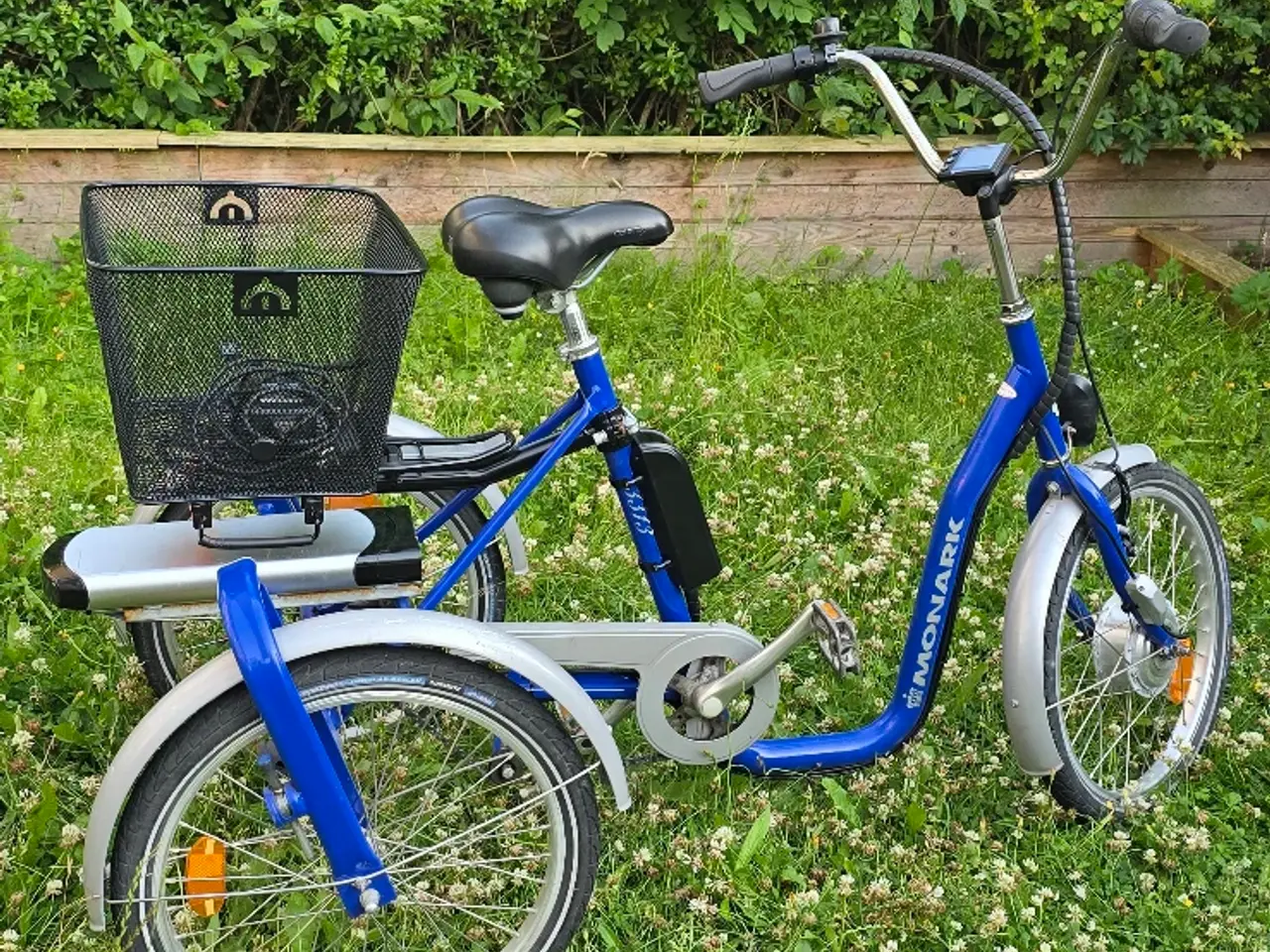 Billede 3 - Monark 3-hjul voksen 20" El-cykel med 3 gear