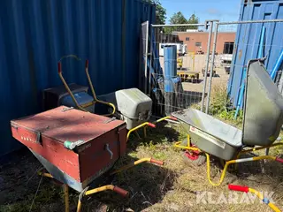 Værktøjstrillebør - 4 styk