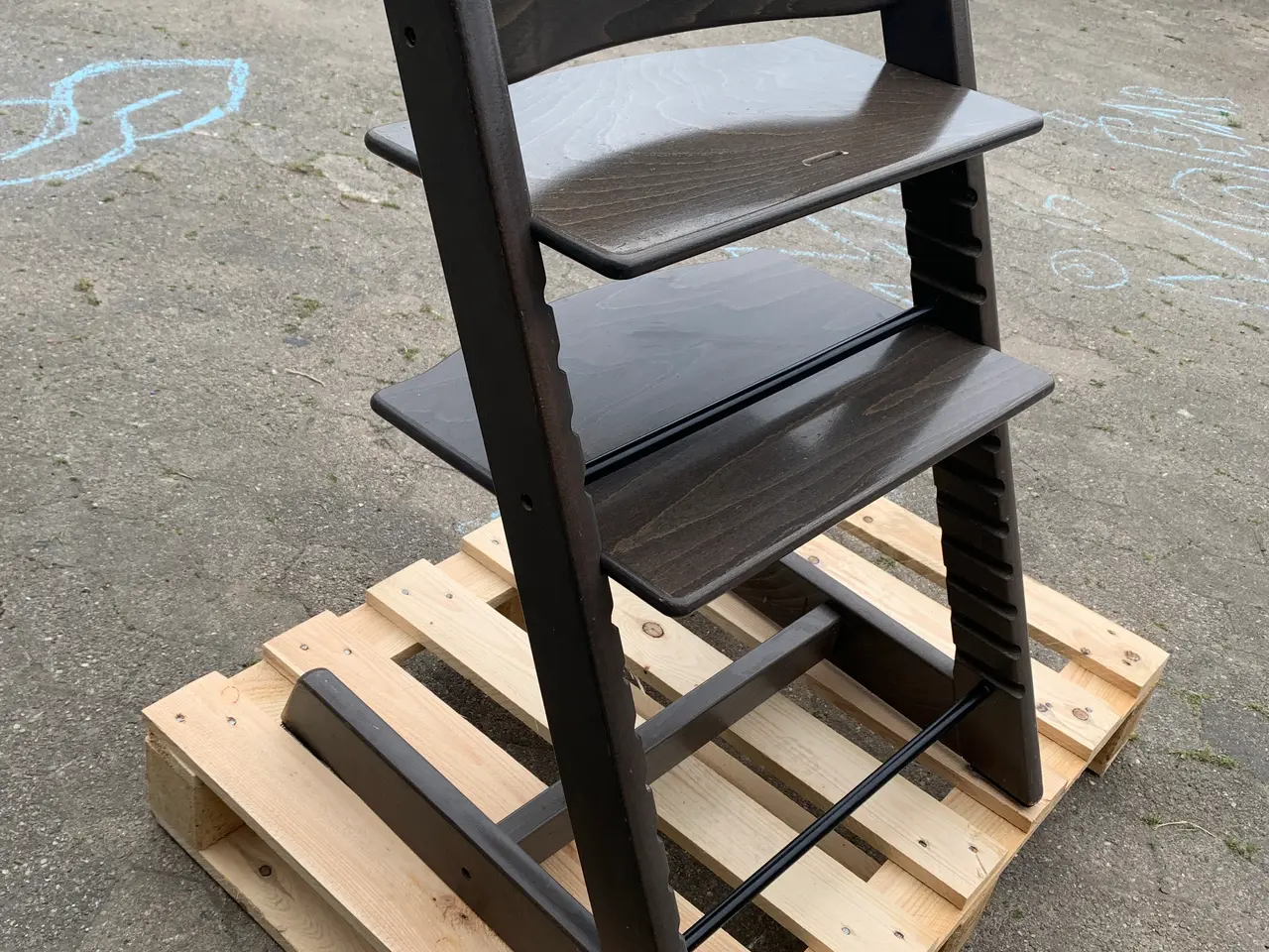 Billede 2 - Stokke trip trap stol.