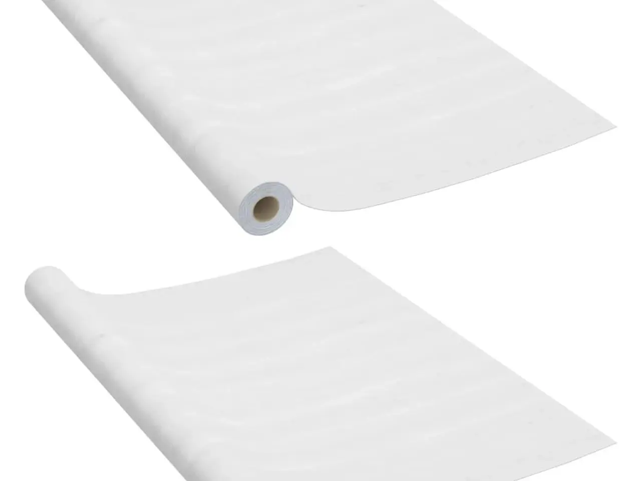Billede 2 - Selvklæbende folie til døre 2 stk. 210x90 cm PVC hvidt træ