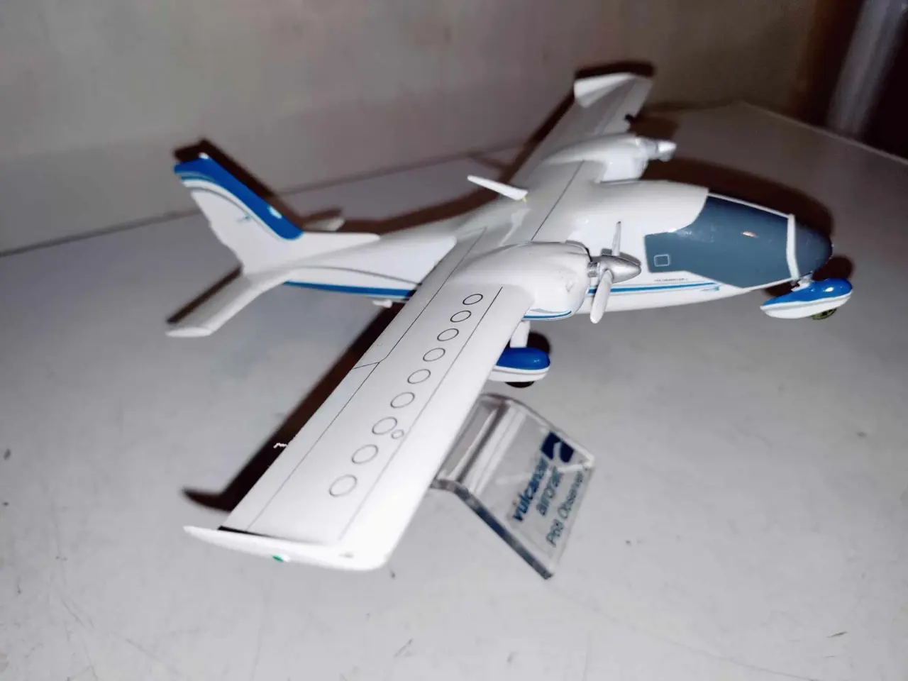 Billede 1 - super fed flyvemaskine model i jern