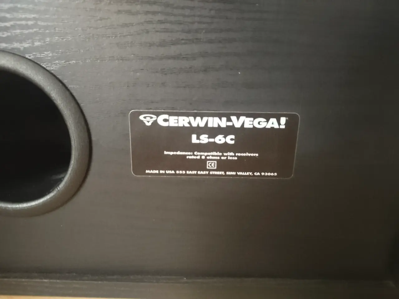 Billede 3 - Cerwin Vega Centerhøjtaler LS-6C
