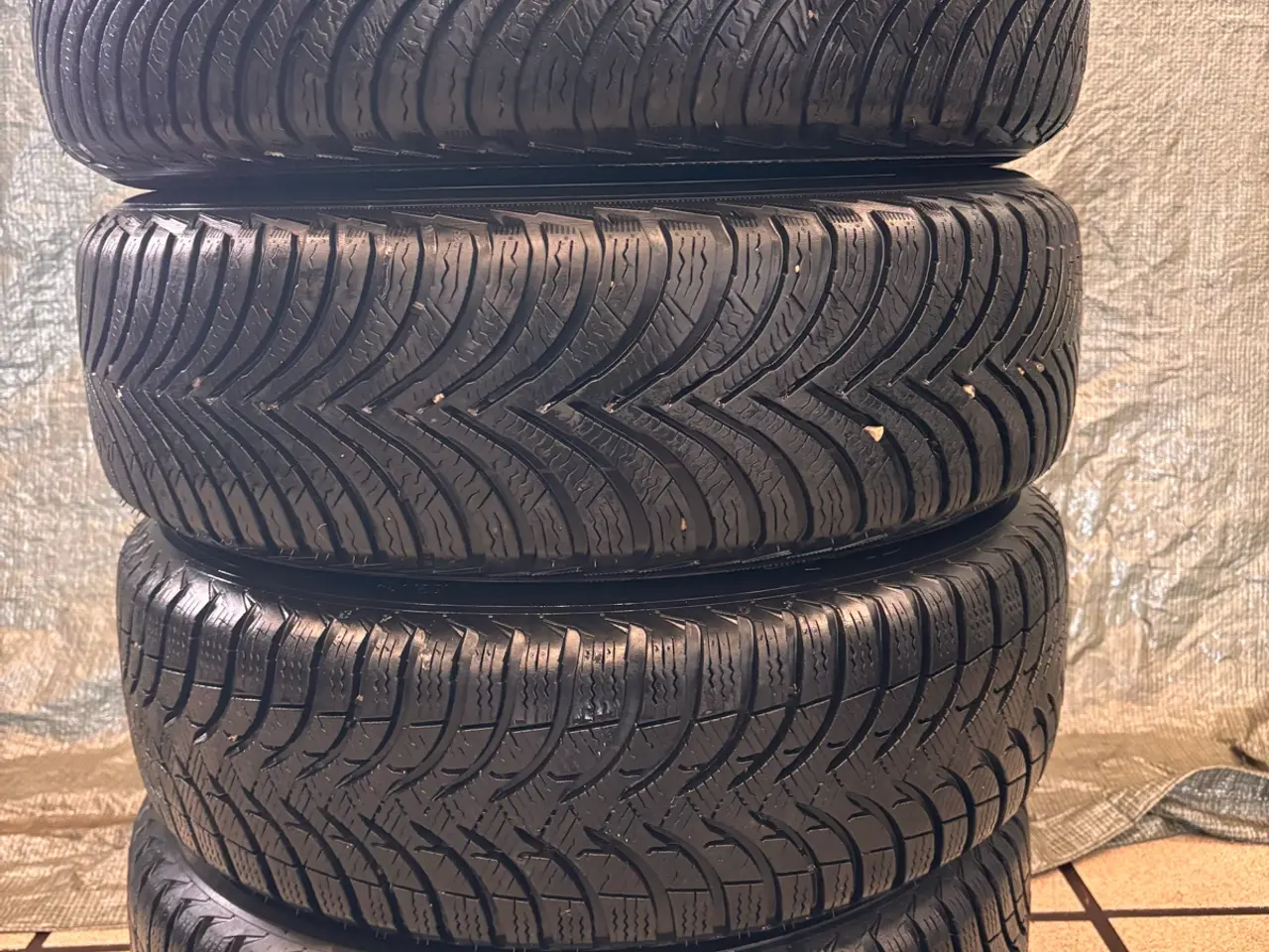 Billede 7 - Originale SEAT Ibiza Alufælge med Goodyear Vinterd