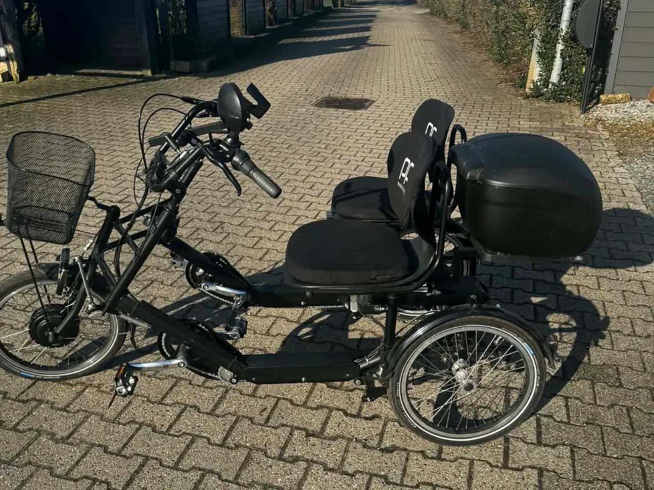 Billede 6 - Tvillingecykel på el, nærmest som ny!
