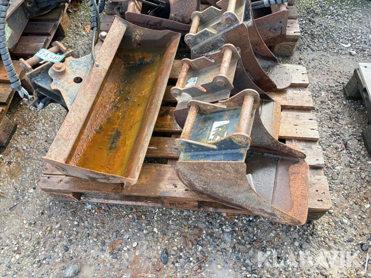 Billede 1 - Hydraulisk kipskovl med 3 skovle JST