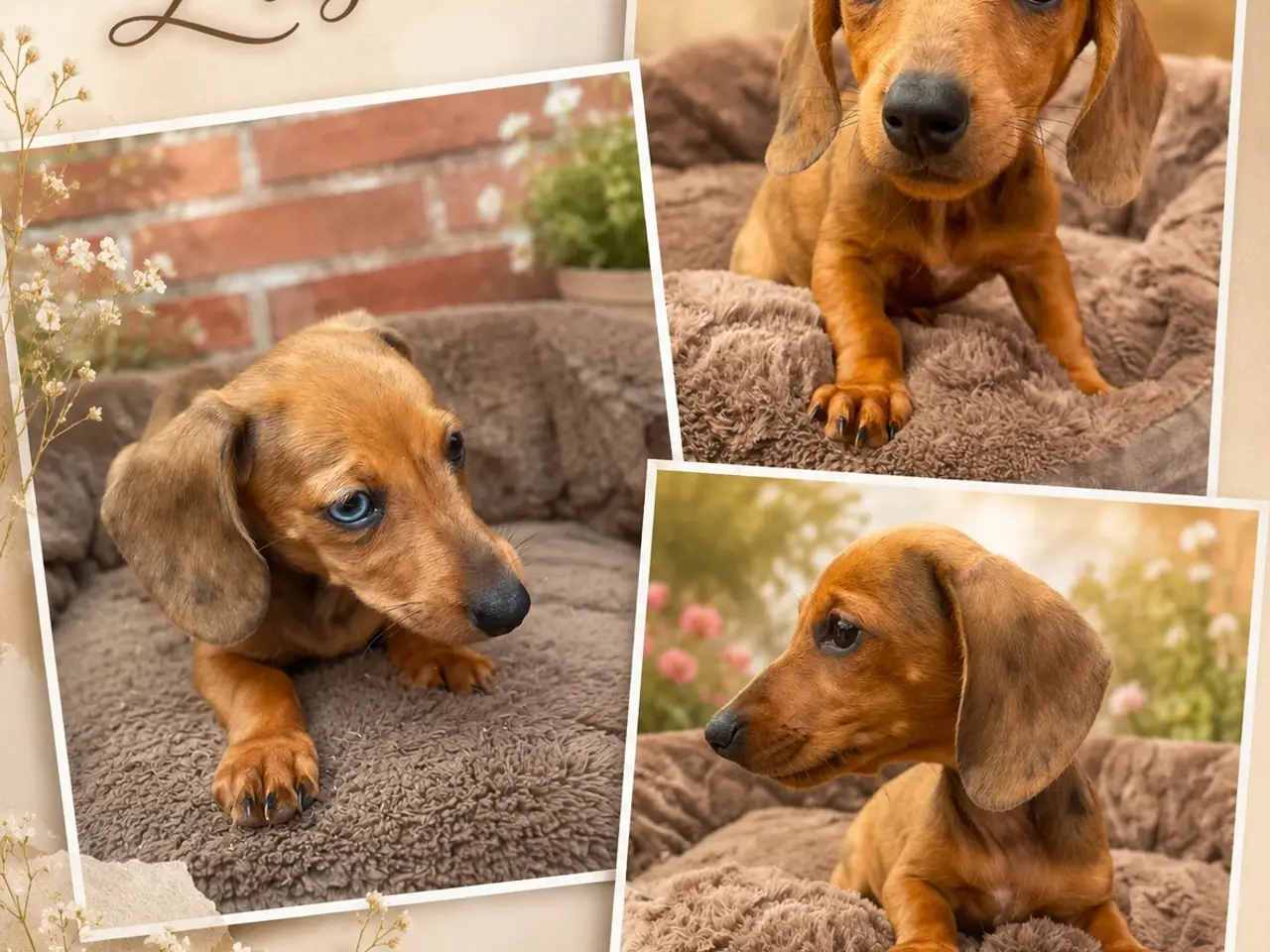 Billede 1 - Dværg Gravhund Hvalp
