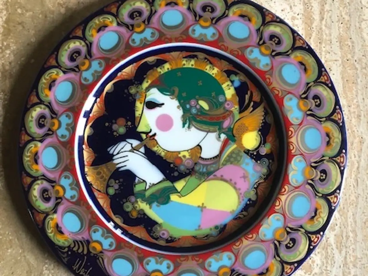 Billede 2 - Bjørn Wiinblad juleplatter 1975-1976-1977-1978