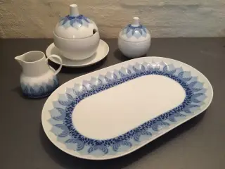 Original Wiinblad Blå Lotus Kaffestel