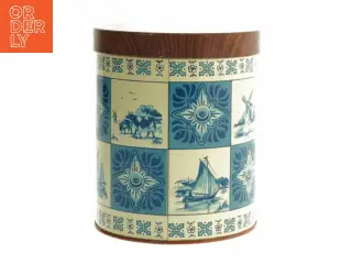 Vintage Eduscho opbevaringsdåse (str. 14,5 cm)