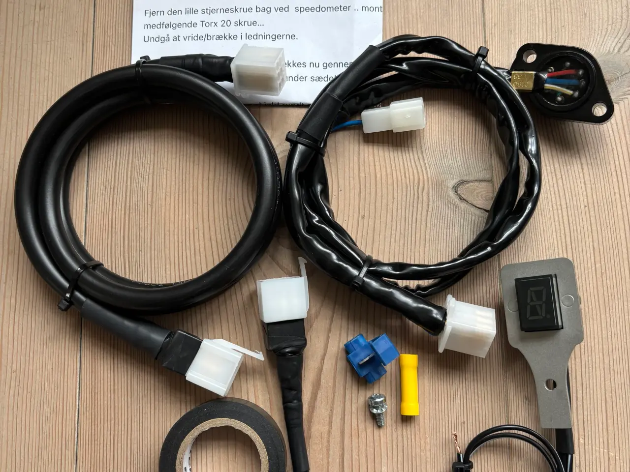 Billede 1 - Suzuki GS500E GS500F Gearindikator