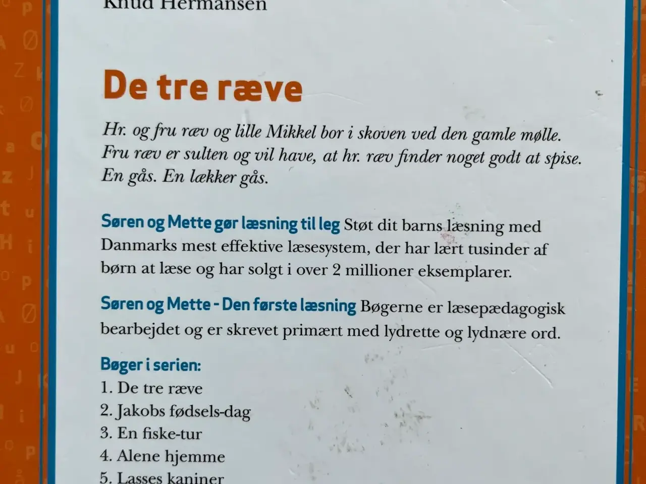 Billede 3 - Søren og Mette Knæk læsekoden