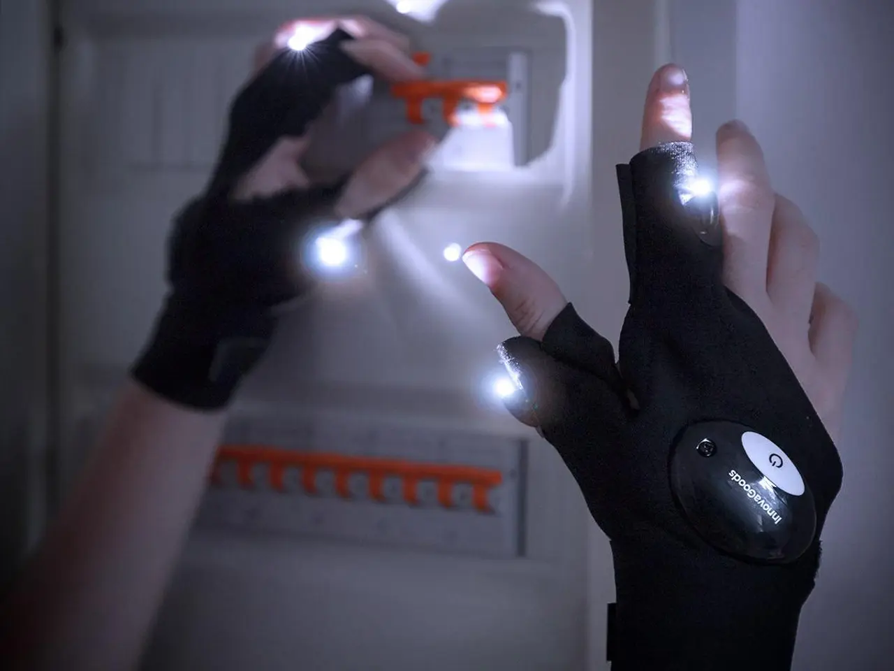 Billede 1 - Gleds LED-handsker 2-pak