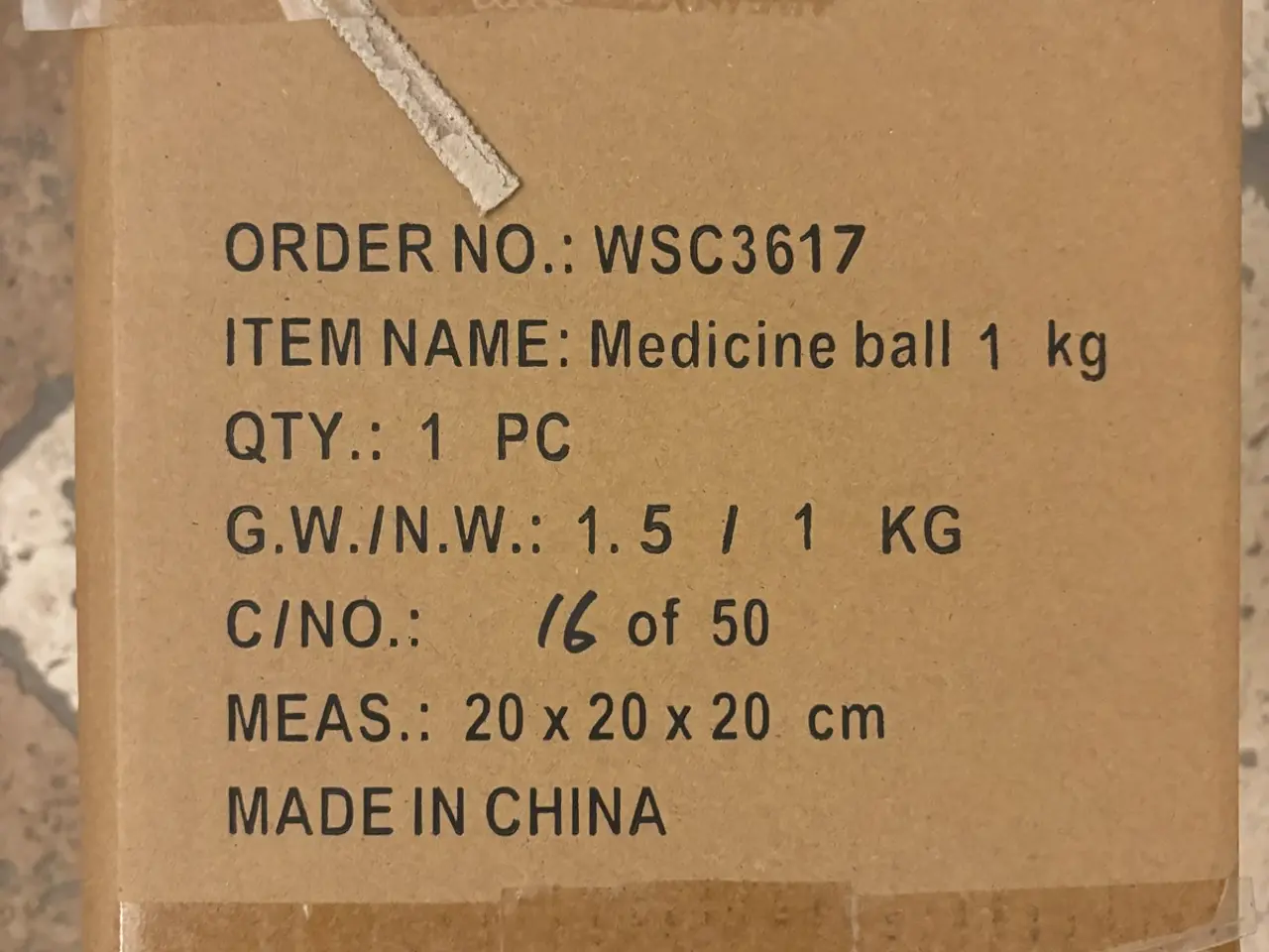 Billede 3 - Medicin bold 1 kg