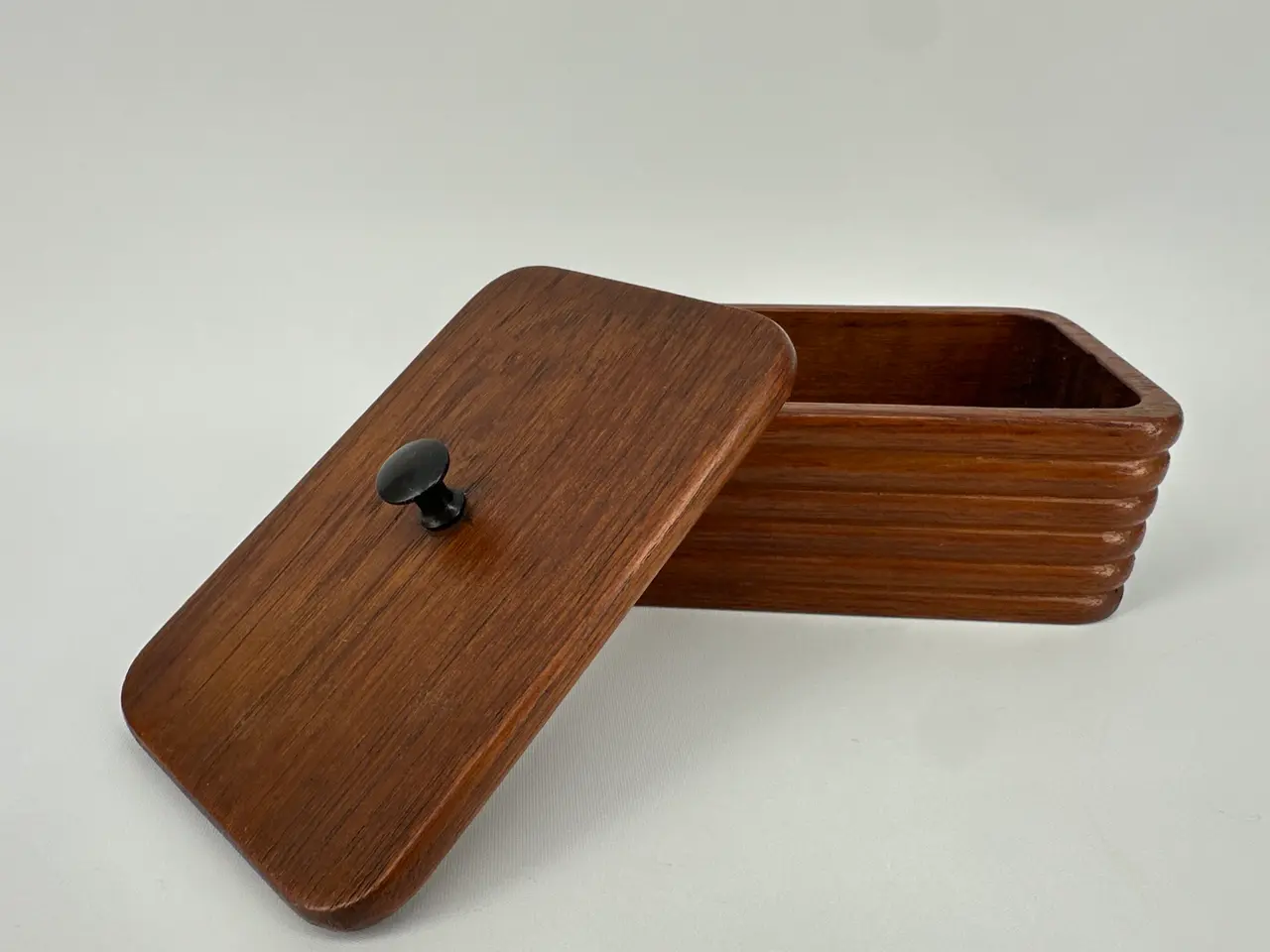 Billede 7 - Retro smørskål / skål i teak