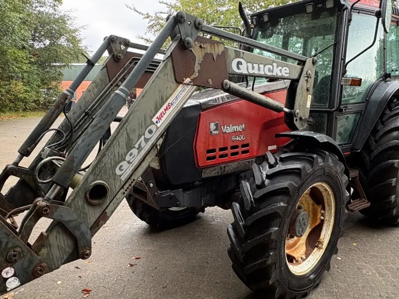 Billede 1 - Valmet 6400 Med frontlæsser
