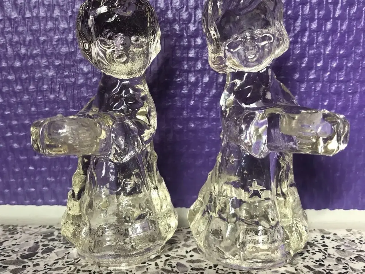 Billede 3 - Glas stager til kertelys