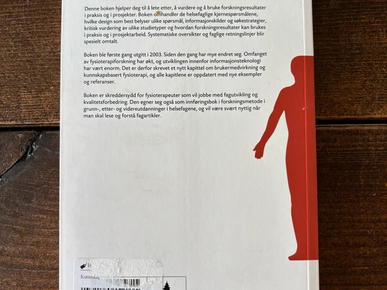 Billede 2 - Studiebog ”Kunnskapsbasert fysioterapi”
