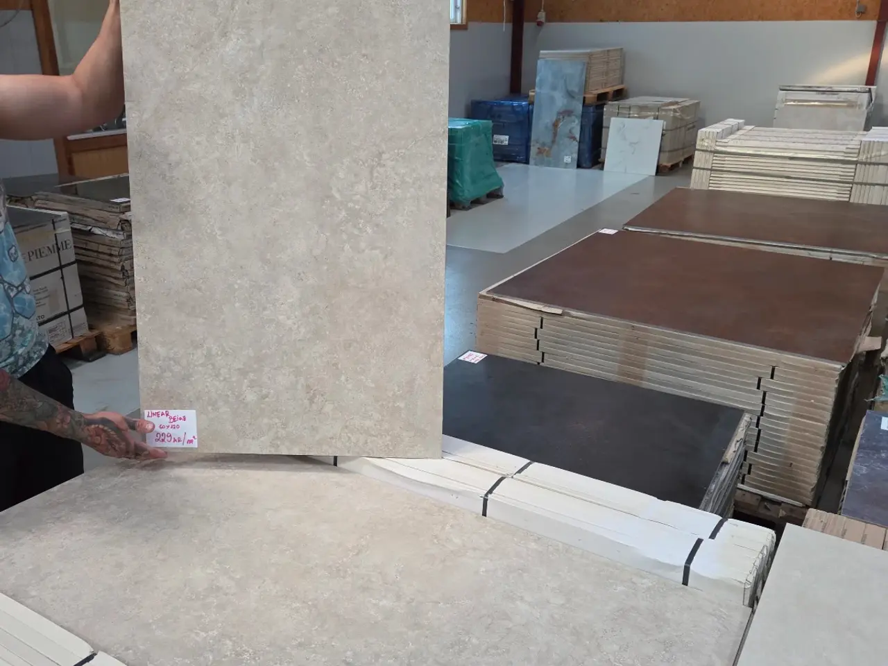 Billede 3 - Linear Beige 60x120 cm 