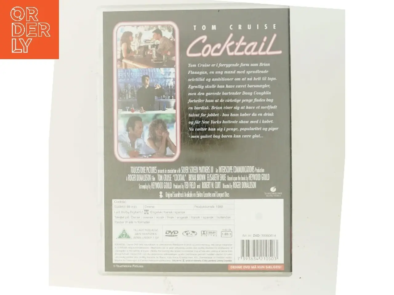 Billede 3 - Cocktail med Tom Cruise (DVD)