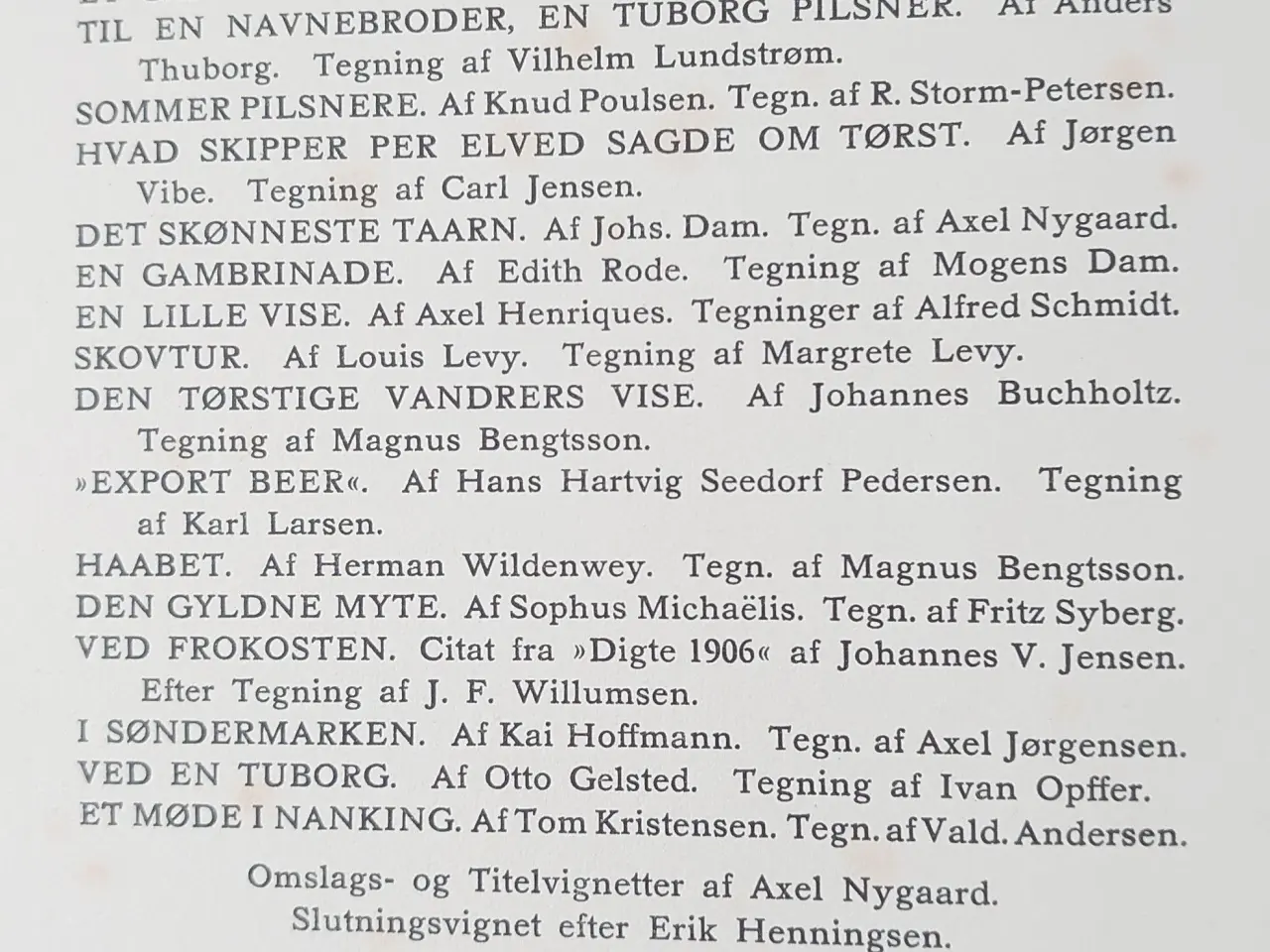 Billede 3 - J. Larsen og M. Bengtsson (red.): Jubelbryg 1923.
