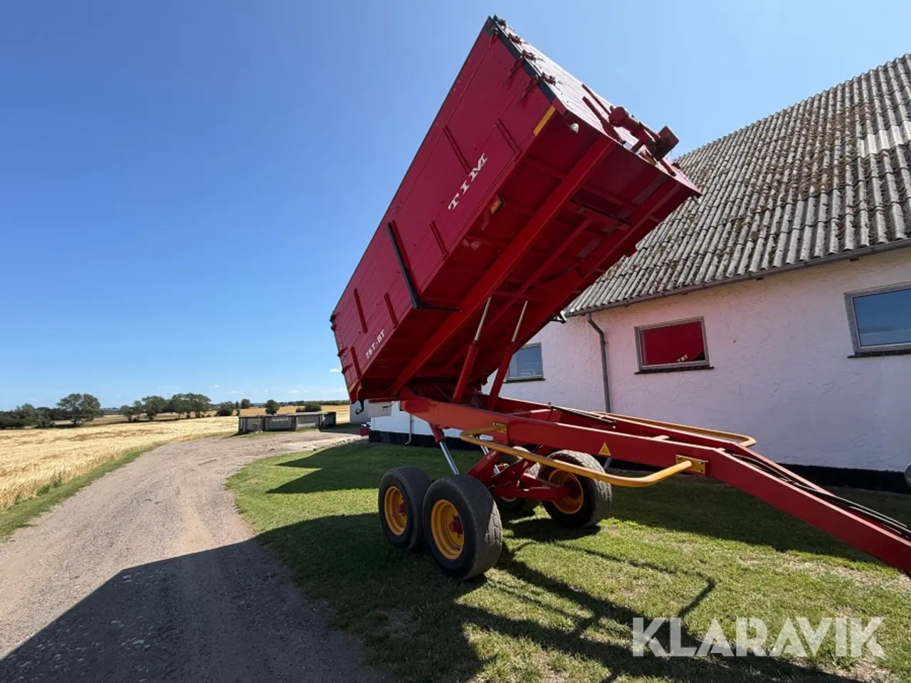 Billede 7 - Tipvogn TIM 7,5T-BT Hydraulisk tip