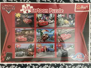 Cars puslespil 9 motiver