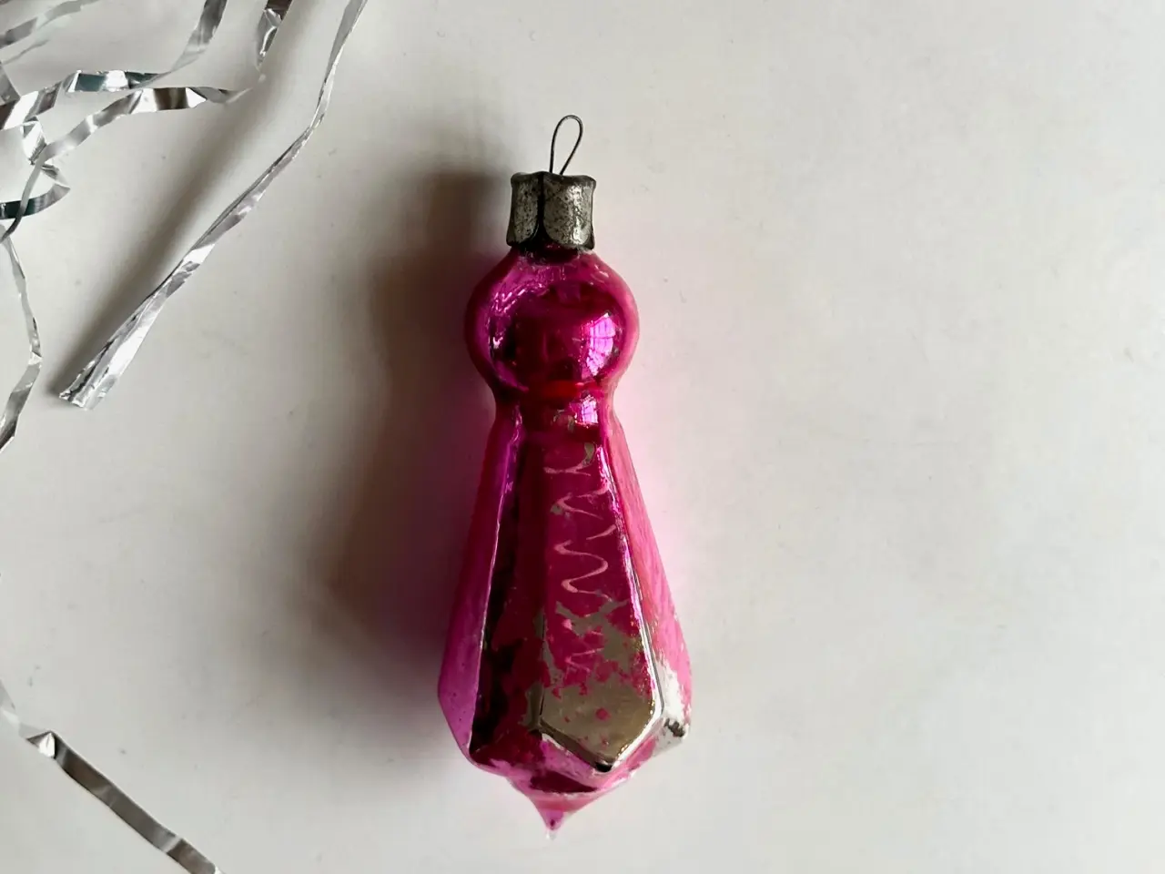 Billede 3 - Kantet pink ornament