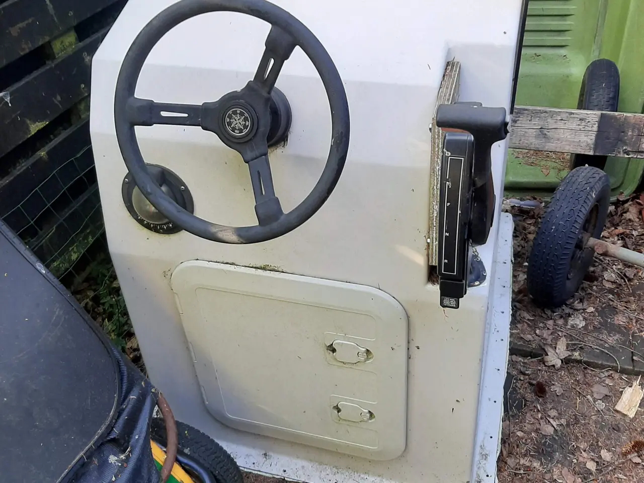 Billede 3 - Styrepult med GasGear,kompas og Teleflex styring