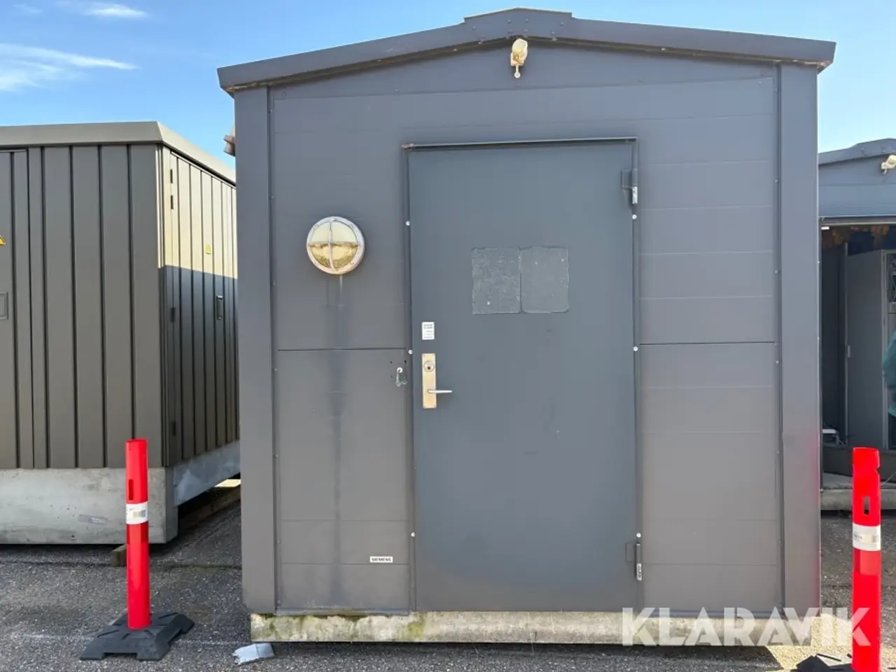 Billede 2 - Teknikhus Siemens isoleret med 150 mm betondæk