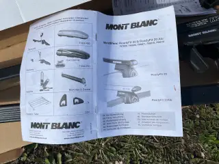 Tagbøjle montblanc aluminium